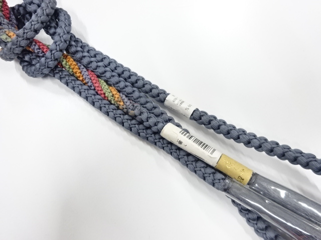 未使用品　正絹　手組帯締め